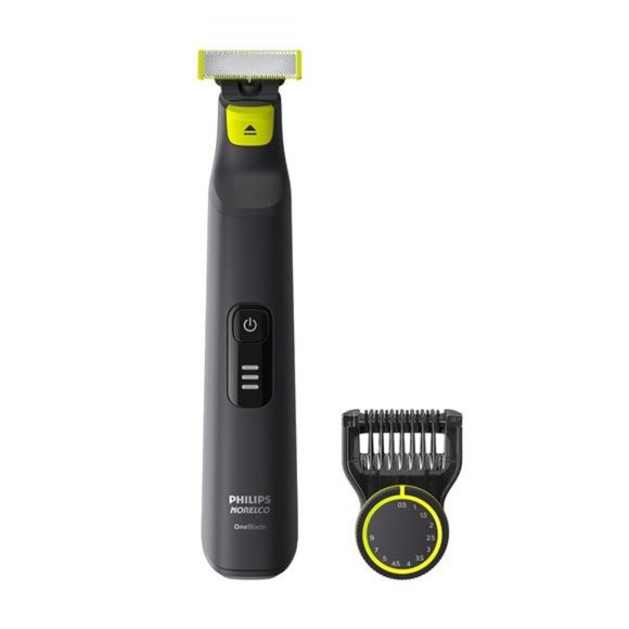 OneBlade Pro Hybrid Electric Trimmer and Shaver, Black, 2 Piece, QP6530/70 - Picture 1 of 6